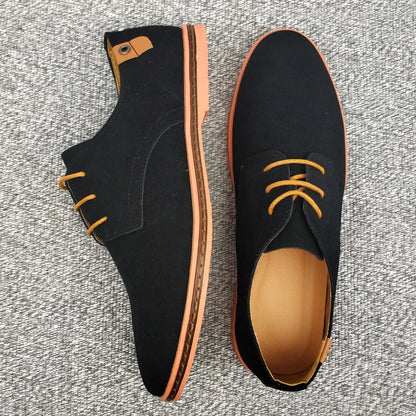 2020 Spring Suede Leather Men Shoes Oxford Casual Shoes Classic Sneakers Comfortable Footwear Dress Shoes Large Size Flats