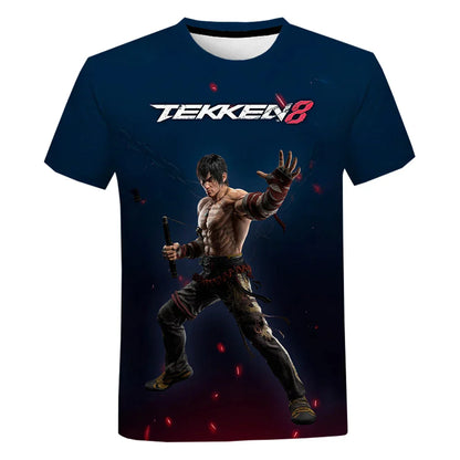 Tekken 8 3D Printed Streetwear T-Shirt