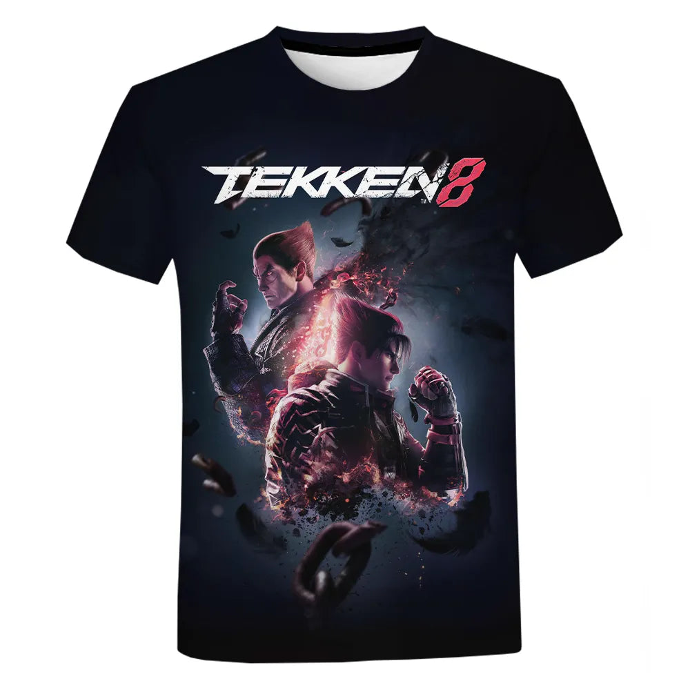 Tekken 8 3D Printed Streetwear T-Shirt