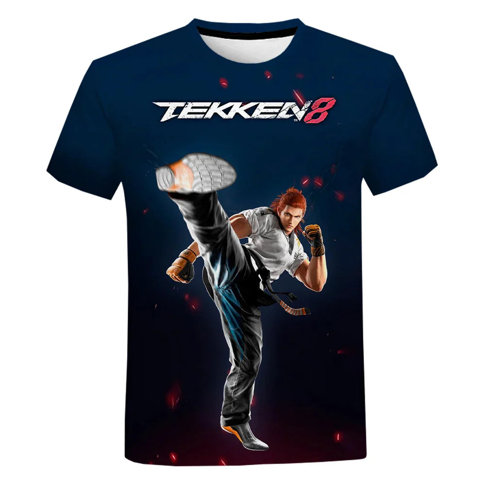 Tekken 8 3D Printed Streetwear T-Shirt