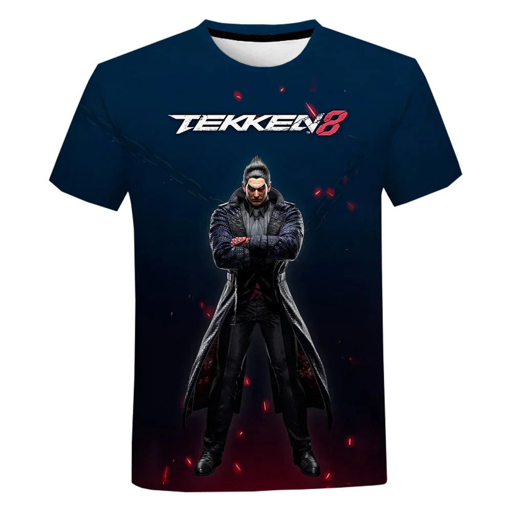 Tekken 8 3D Printed Streetwear T-Shirt